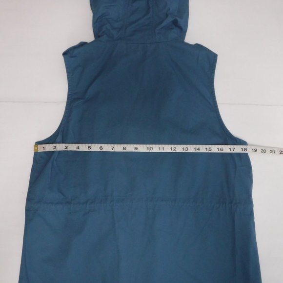 Zenana Outfitters Vest Size Medium Hood Cargo - Picture 9 of 10